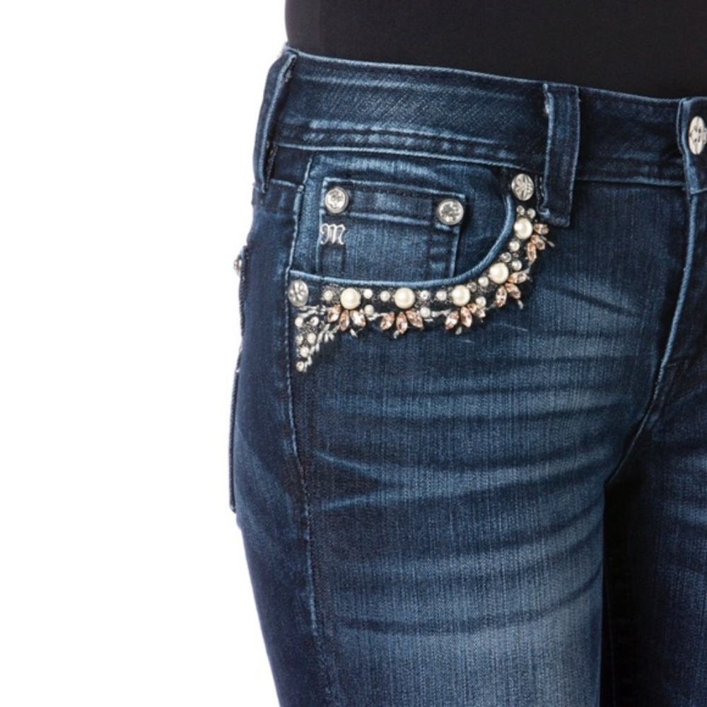 Miss Me Wildflower Skinny - Picture 1 of 6